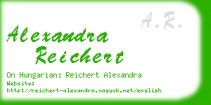 alexandra reichert business card